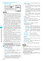 Предварительный просмотр 214 страницы NTT docomo FOMA N702iS Manual