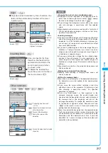 Предварительный просмотр 219 страницы NTT docomo FOMA N702iS Manual