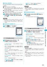 Предварительный просмотр 221 страницы NTT docomo FOMA N702iS Manual