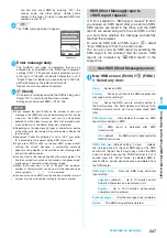 Предварительный просмотр 249 страницы NTT docomo FOMA N702iS Manual