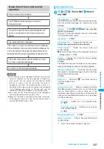 Предварительный просмотр 329 страницы NTT docomo FOMA N702iS Manual