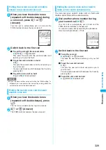 Предварительный просмотр 331 страницы NTT docomo FOMA N702iS Manual