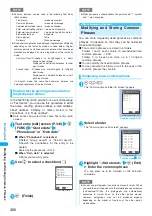 Предварительный просмотр 352 страницы NTT docomo FOMA N702iS Manual