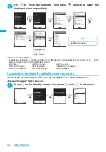 Preview for 36 page of NTT docomo FOMA N703iD Manual