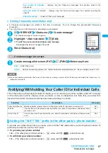 Предварительный просмотр 69 страницы NTT docomo FOMA N703iD Manual