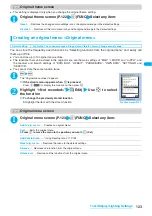 Preview for 125 page of NTT docomo FOMA N703iD Manual