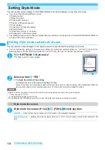 Preview for 134 page of NTT docomo FOMA N703iD Manual