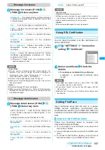 Preview for 199 page of NTT docomo FOMA N703iD Manual