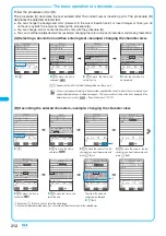 Preview for 214 page of NTT docomo FOMA N703iD Manual