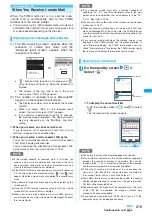 Preview for 221 page of NTT docomo FOMA N703iD Manual