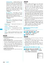 Preview for 252 page of NTT docomo FOMA N703iD Manual