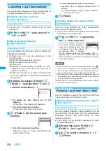 Preview for 256 page of NTT docomo FOMA N703iD Manual