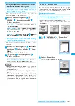 Preview for 285 page of NTT docomo FOMA N703iD Manual