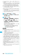 Preview for 340 page of NTT docomo FOMA N703iD Manual