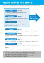 Preview for 3 page of NTT docomo FOMA N705i Instruction Manual