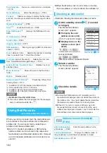 Preview for 196 page of NTT docomo FOMA N705i Instruction Manual