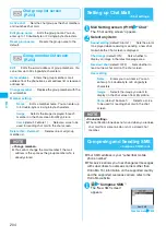 Preview for 206 page of NTT docomo FOMA N705i Instruction Manual