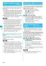 Preview for 208 page of NTT docomo FOMA N705i Instruction Manual