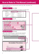 Preview for 4 page of NTT docomo FOMA N706i Instruction Manual