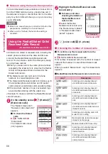 Preview for 58 page of NTT docomo FOMA N706i Instruction Manual