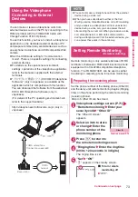 Preview for 75 page of NTT docomo FOMA N706i Instruction Manual