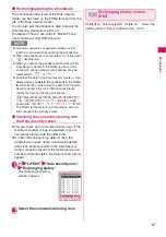 Preview for 89 page of NTT docomo FOMA N706i Instruction Manual