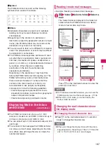 Preview for 189 page of NTT docomo FOMA N706i Instruction Manual