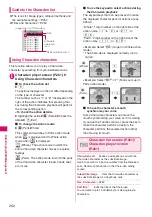 Preview for 264 page of NTT docomo FOMA N706i Instruction Manual