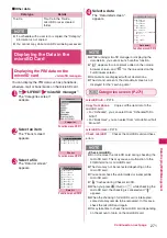 Preview for 273 page of NTT docomo FOMA N706i Instruction Manual