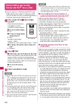 Preview for 298 page of NTT docomo FOMA N706i Instruction Manual