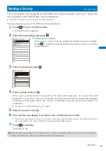 Предварительный просмотр 93 страницы NTT docomo FOMA SO703i Manual