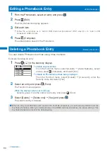 Предварительный просмотр 96 страницы NTT docomo FOMA SO703i Manual