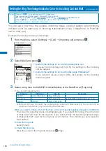 Предварительный просмотр 102 страницы NTT docomo FOMA SO703i Manual