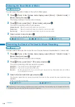 Предварительный просмотр 148 страницы NTT docomo FOMA SO703i Manual