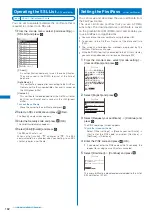 Предварительный просмотр 164 страницы NTT docomo FOMA SO703i Manual