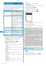 Предварительный просмотр 176 страницы NTT docomo FOMA SO703i Manual