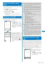 Предварительный просмотр 177 страницы NTT docomo FOMA SO703i Manual