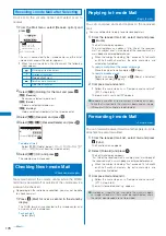 Предварительный просмотр 178 страницы NTT docomo FOMA SO703i Manual