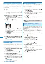 Предварительный просмотр 208 страницы NTT docomo FOMA SO703i Manual