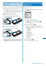 Предварительный просмотр 213 страницы NTT docomo FOMA SO703i Manual