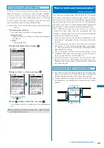 Предварительный просмотр 225 страницы NTT docomo FOMA SO703i Manual