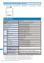 Предварительный просмотр 308 страницы NTT docomo FOMA SO703i Manual