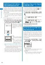 Предварительный просмотр 70 страницы NTT docomo FOMA SO906i User Manual