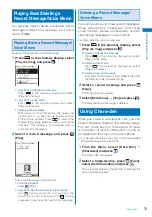 Предварительный просмотр 77 страницы NTT docomo FOMA SO906i User Manual