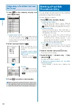 Предварительный просмотр 88 страницы NTT docomo FOMA SO906i User Manual