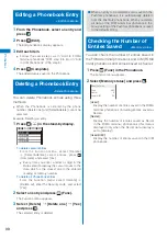 Предварительный просмотр 100 страницы NTT docomo FOMA SO906i User Manual