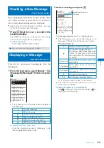 Предварительный просмотр 213 страницы NTT docomo FOMA SO906i User Manual