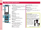 Предварительный просмотр 6 страницы NTT docomo P-01C Instruction Manual