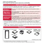 Предварительный просмотр 2 страницы NTT docomo Style F-01E Instruction Manual