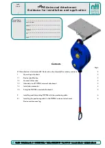 Предварительный просмотр 1 страницы ntt TOPPAS Installation & Application Manual